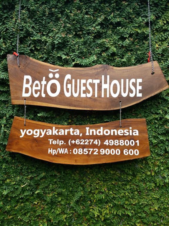 Beto Guesthouse Kalasan Dış mekan fotoğraf